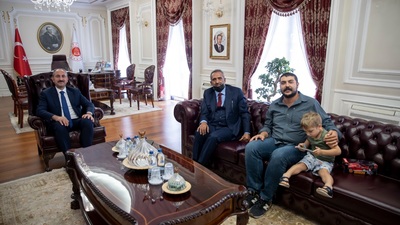 Adalet bakanına ziyaret