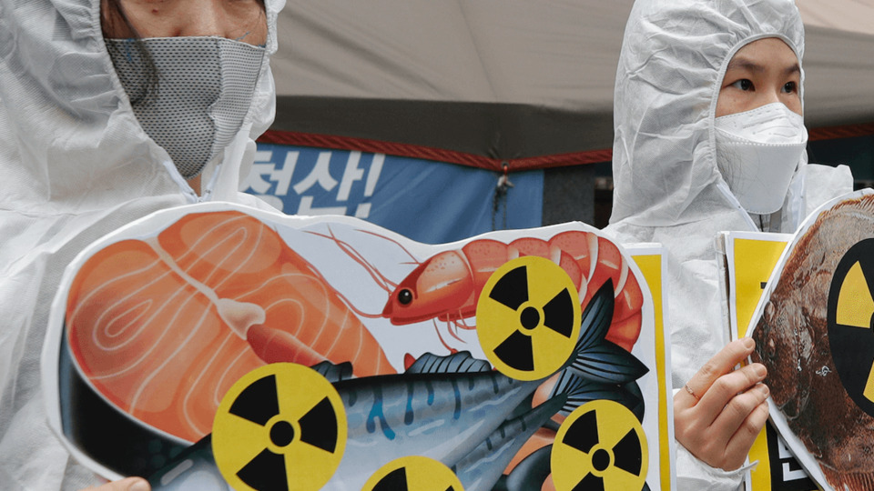 Japonya'da nükleer santral suyunun tahliyesi!