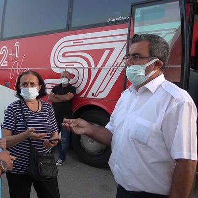 Kovid hastasını otobüse aldı! Şoke eden bahane!