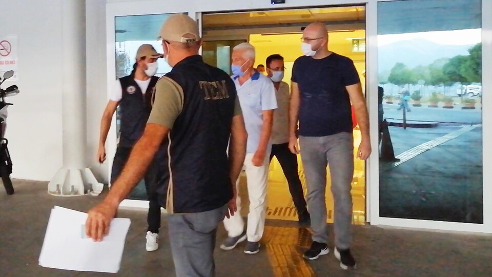 Çevik Bir ve Çetin Doğan, sağlık kontrolünden geçirildi