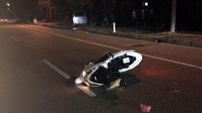 Trabzon'da otomobilin çarptığı motosiklet sürücüsü öldü