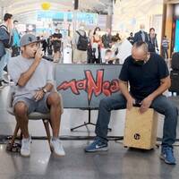 Manga'dan İstanbul Havalimanı'nda sürpriz konser!