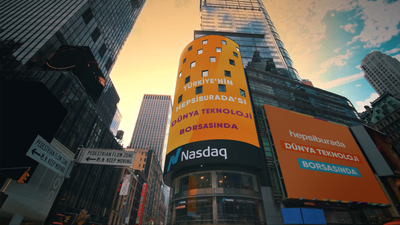 NASDAQ'taki ilk sonuçlarını duyurdu