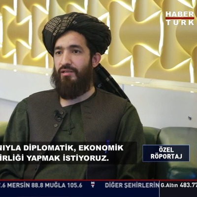 Taliban yetkilisinden Habertürk'e açıklamalar