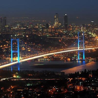 İstanbul artık mavi