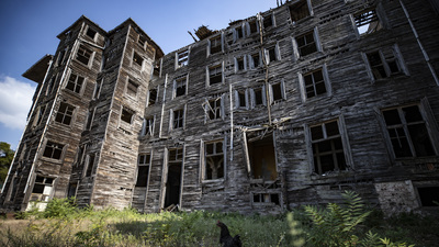Büyükada Rum Yetimhanesi restorasyon hazırlıkları başladı