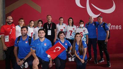 Golbol Kadın Milli Takımı'ndan 3'te 3