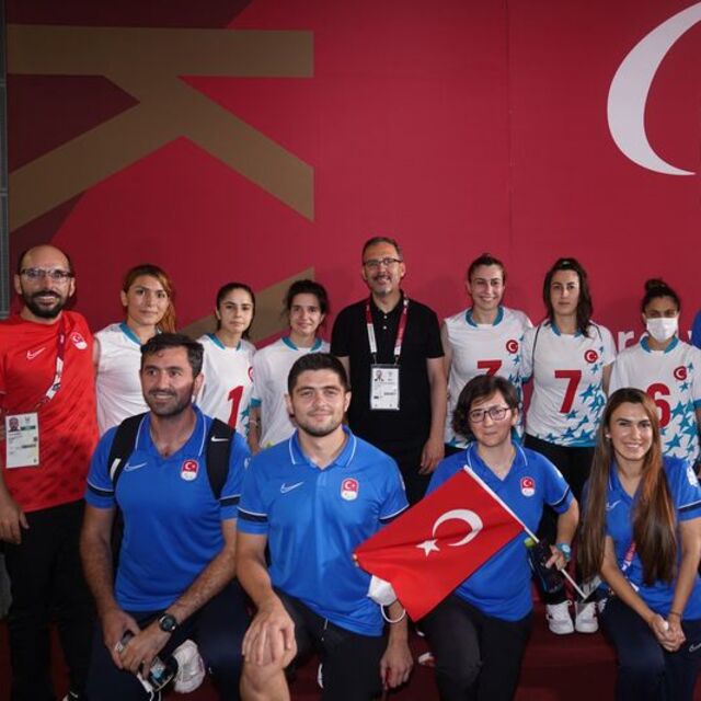 Golbol Kadın Milli Takımı'ndan 3'te 3