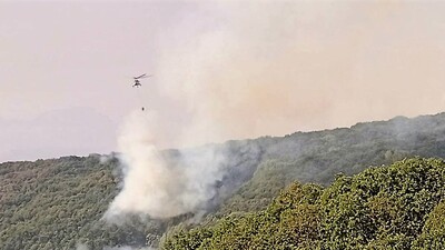 Tunceli'deki orman yangını kontrol altında