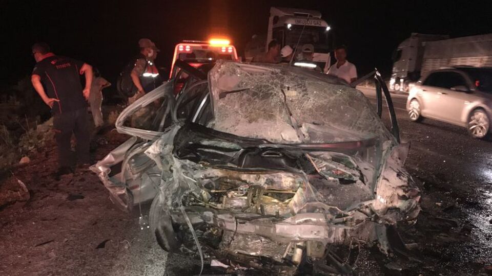 Malatya'da feci kaza! 1 ölü, 2 yaralı
