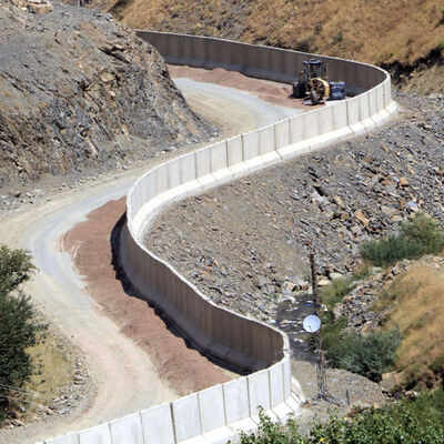 43 kilometre! Duvar!