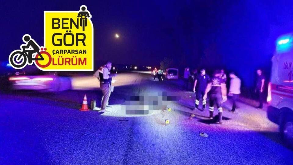 Motosikletli çifti ayıran feci kaza!