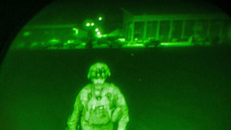 Afganistan'dan ayrılan son ABD askeri!