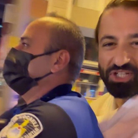 İmdadına motosikletli zabıta yetişti