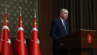 Cumhurbaşkanı Erdoğan'dan yeni anayasa mesajı