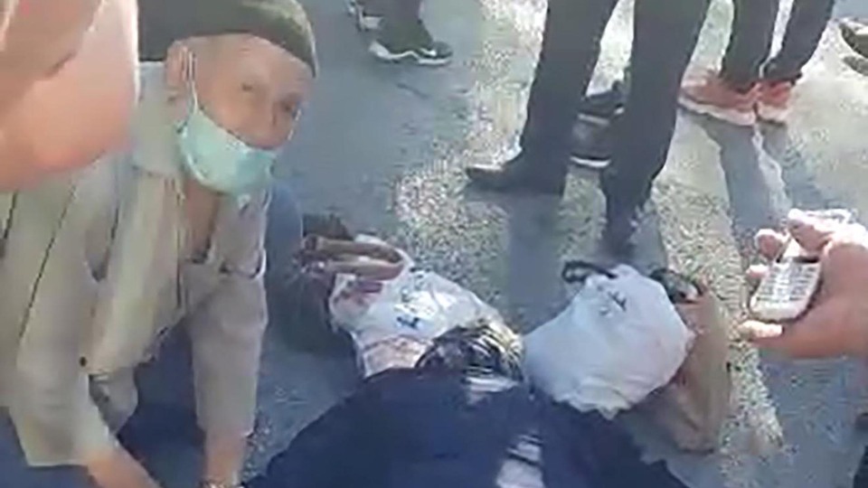 Kazada yaralanan eşine böyle seslendi!