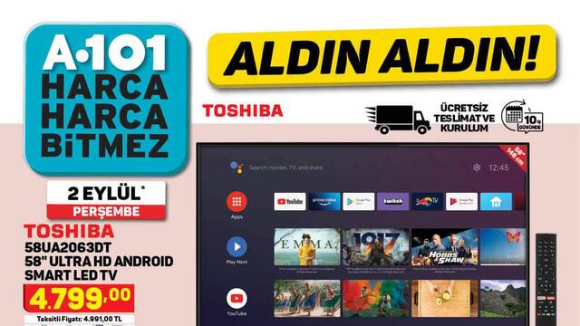 A101 2 Eylül 2021 aktüel ürünler kataloğu