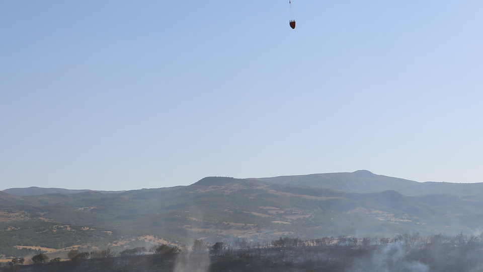 Tunceli'deki 5 yangından 4'ü söndürüldü