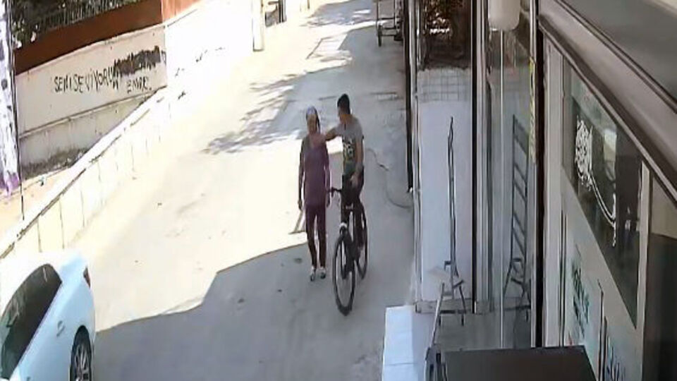 Kadın neye uğradığını şaşırdı!