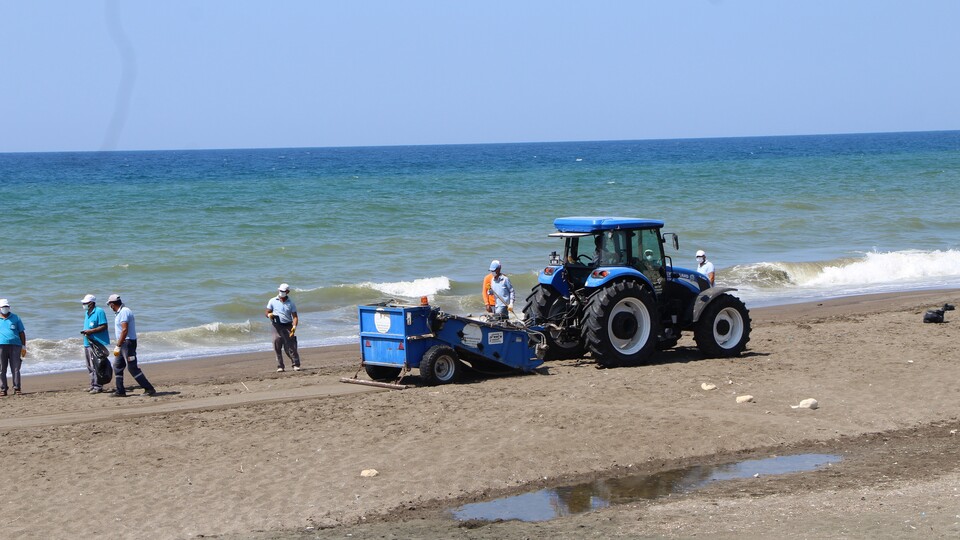 Hatay sahiline vuran petrol atığıyla ilgili açıklama