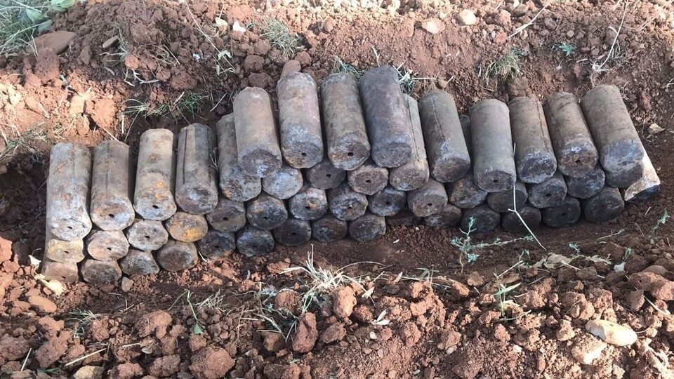 Toprağa gömülü 49 patlayıcı bulundu!