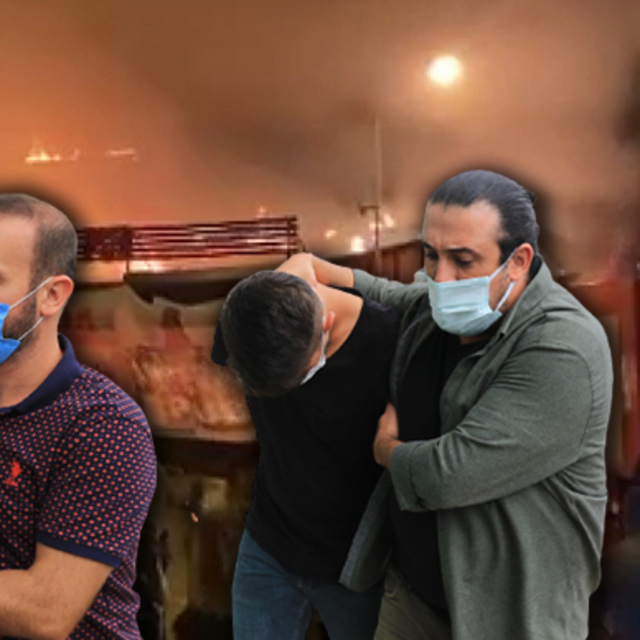 Eğlence mekanını kundaklayan 2 kişi yakalandı