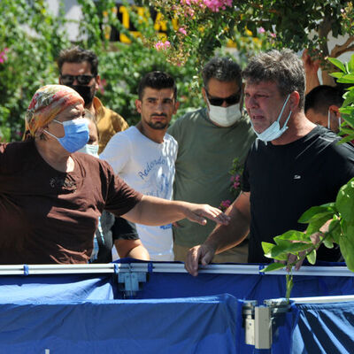 Yürek yakan son bakış!