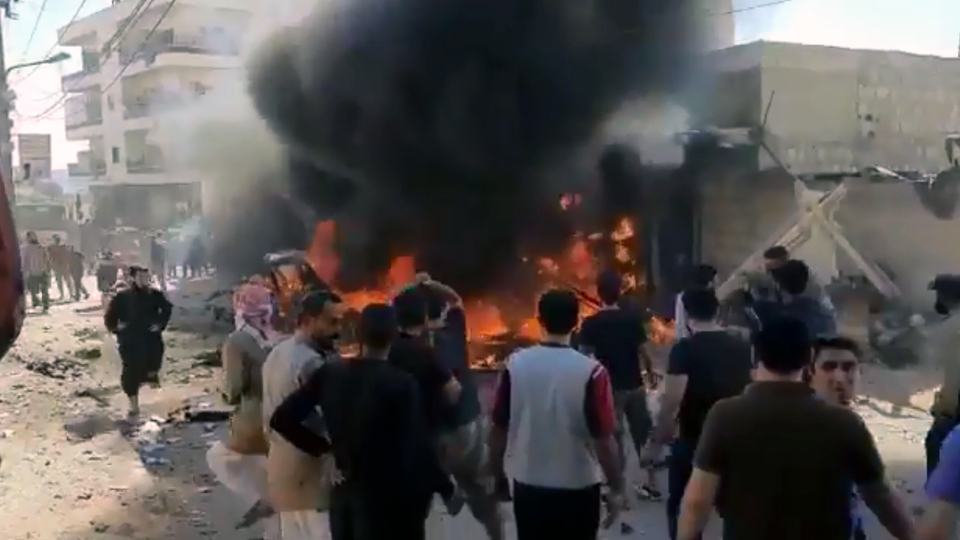 Afrin'de hain saldırı! 3 sivil hayatını kaybetti