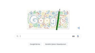 Google'dan "Okulun ilk günü 2021" özel doodle!