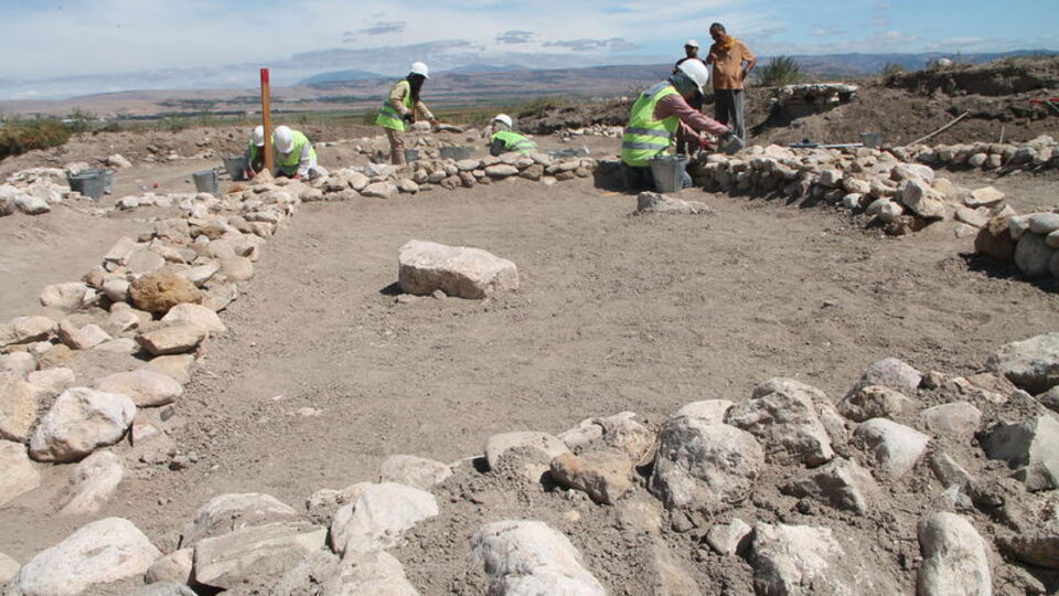 Amasya'da Pers sarayının mutfağına ulaşıldı