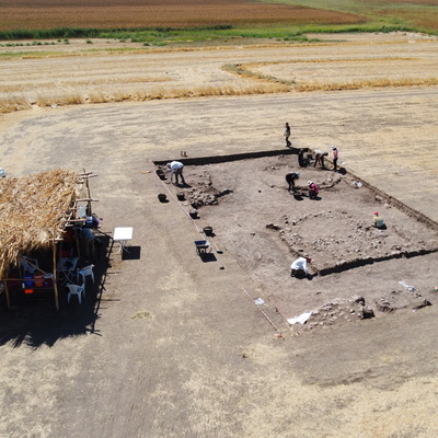 20 metrekarelik alanı ortaya çıktı... 7 bin 500 yıllık!