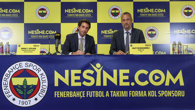 Fenerbahçe'de sponsorluk imza töreni
