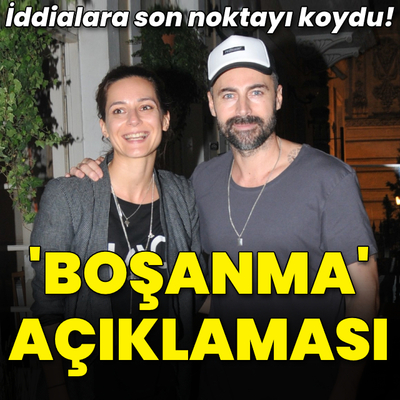 'Boşanma' açıklaması