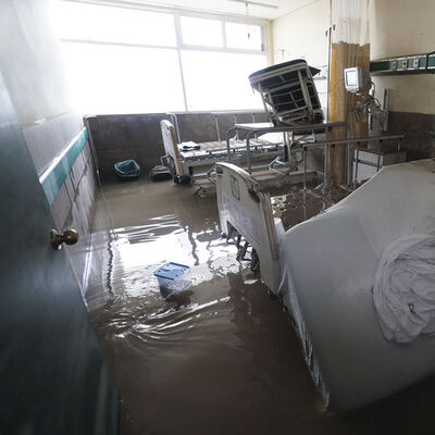 Meksika'da hastaneyi su bastı: 10 ölü