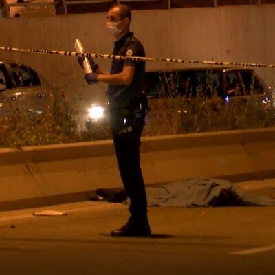 Sürücüleri uyarmak istedi, korkunç son!