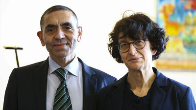 Prof. Şahin ve Dr. Türeci'ye bir ödül daha