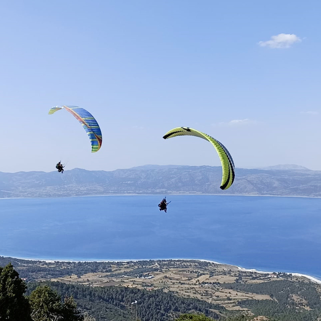 Salda'ya inen paraşütçülere para cezası