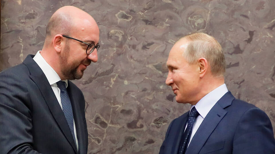 Putin-Charles Michel Afganistan görüşmesi