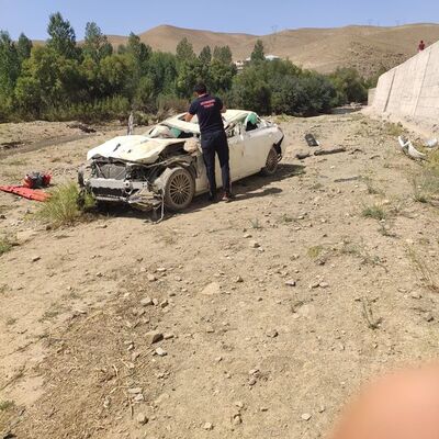 Iraklı çift öldü, kızları ağır