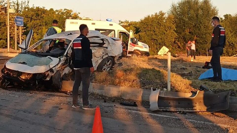 Kırıkkale'de kaza! Çok sayıda ölü var