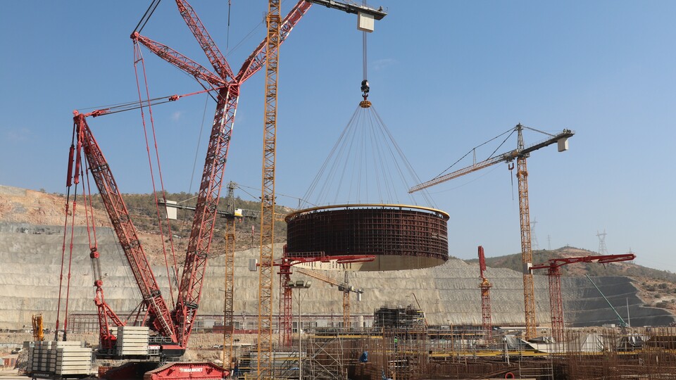 Akkuyu'da çalışmalar aralıksız sürüyor