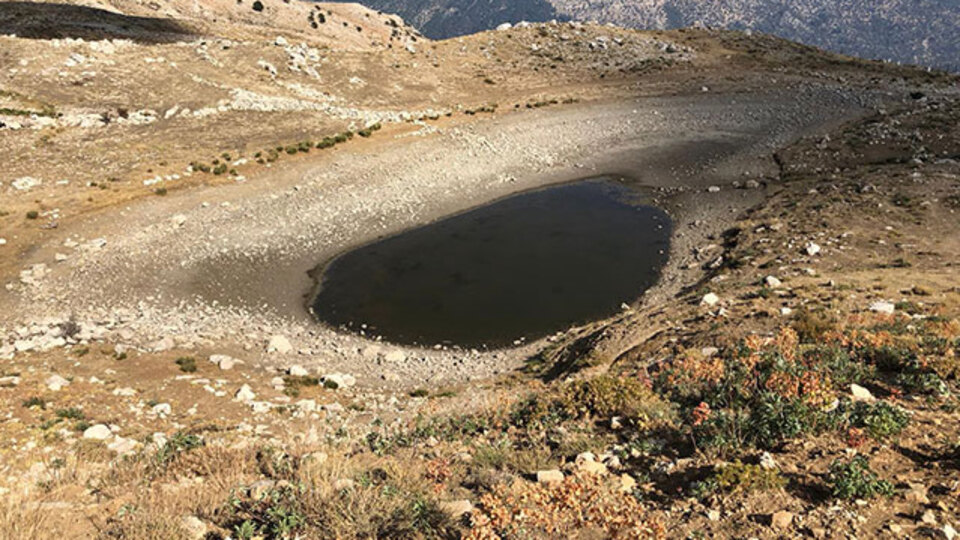 Yüzyıllardır bölgeye hayat veriyordu! İlk kez kurudu