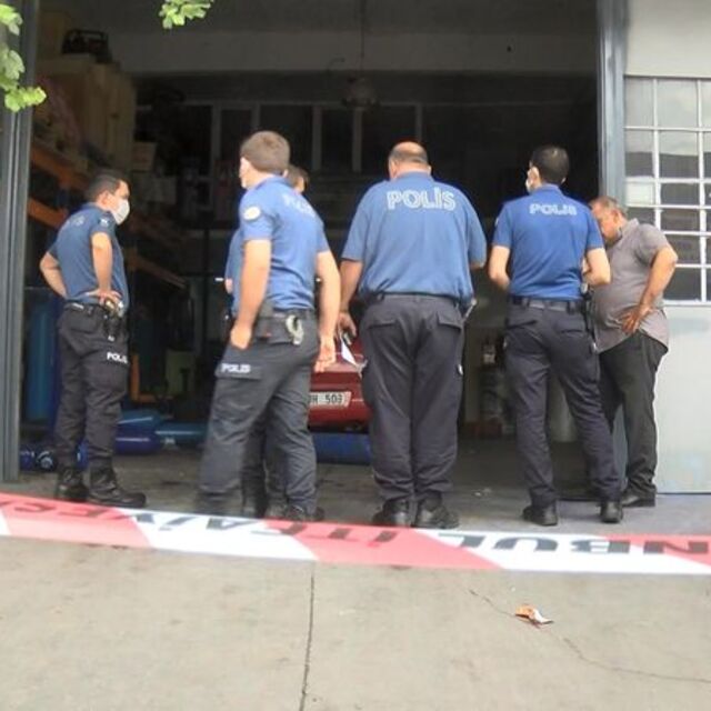 Sanayi sitesinde patlama: Bacağı koptu