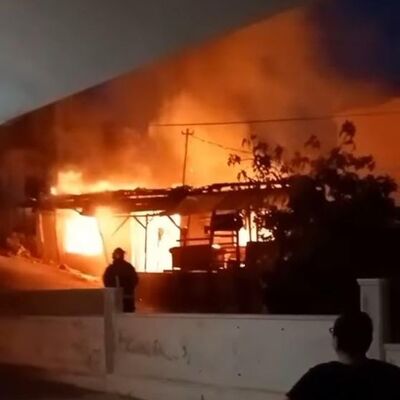 Çakmakla oyunun sonu kötü bitti! Ev küle döndü