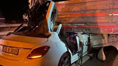 Feci kazada 2 kardeş can verdi!