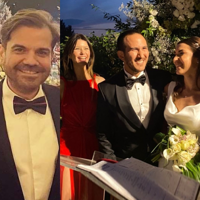 İlk aşkının kardeşi evlendi! Kenan sahne aldı