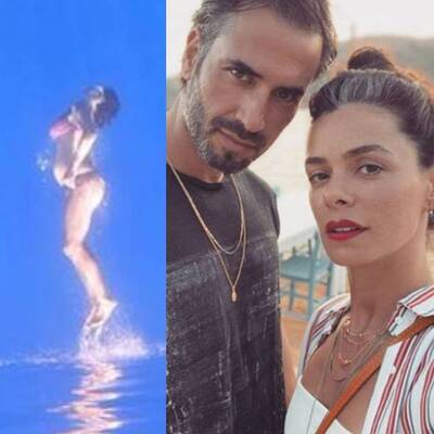 Özge'den sürpriz fotoğraf