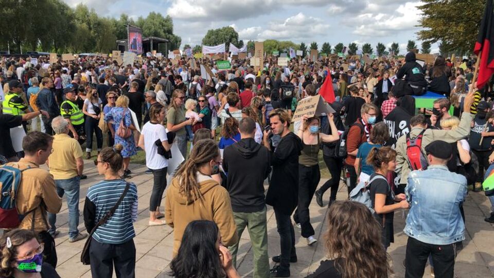 Hollanda'da yüksek kira protestosu