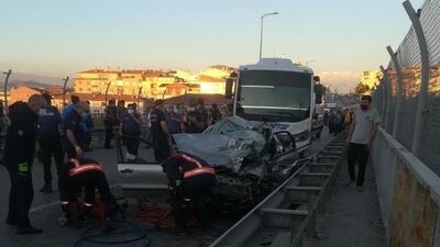 Ankara'da feci kaza: 5 ölü!
