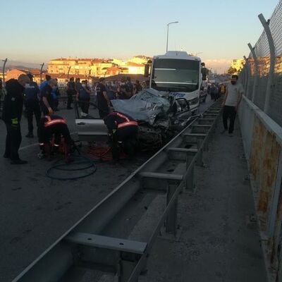 Ankara'da feci kaza: 5 ölü!
